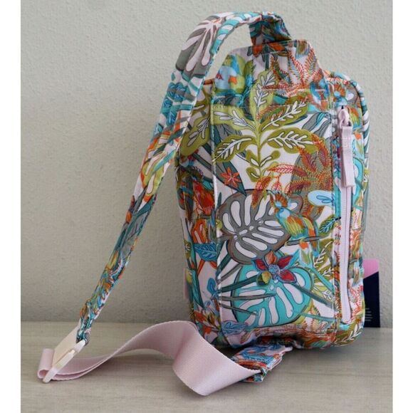Vera Bradley 28024-X02 Women's Small Rain Forest Canopy Utility Sling Backpack - Picture 2 of 16